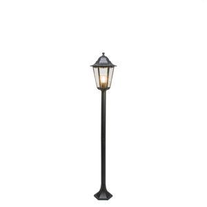 Klasická stojící venkovní lampa černá IP44 125 cm – New Orleans