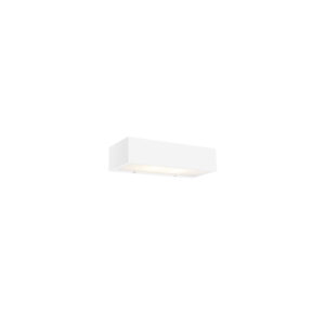 Designová podlouhlá nástěnná lampa bílá 25 cm – Houx