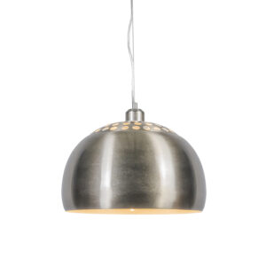 Moderní kulatá závěsná lampa z oceli – Globe