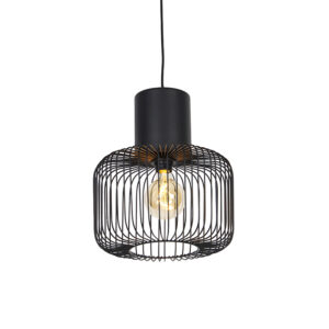 Designová závěsná lampa černá – Baya