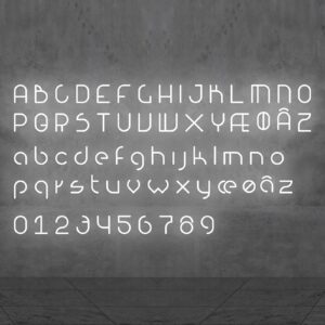 Artemide Alphabet of Light malé písmeno g
