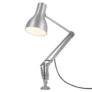 Anglepoise Type 75 stolní lampa šroubovací stříbro