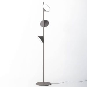 Axolight Orchid stojací lampa LED, tmavě šedá