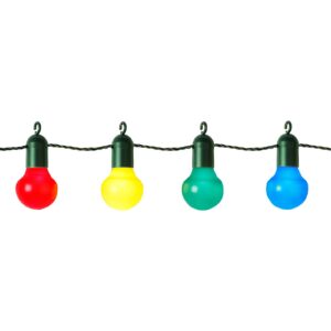 Party LED světelný řetěz Elin, barevný, 20 žárovek