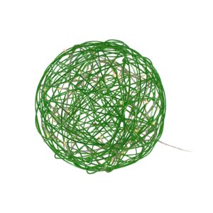 LED 3D designová koule Galax Fun, Ø 30 cm, zelená