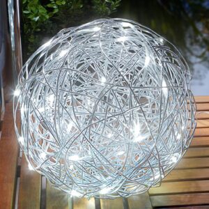 LED venkovní dekorační světlo Solar Alu-Wireball