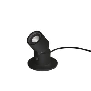Egger Capri LED stolní lampa se spotem, černá