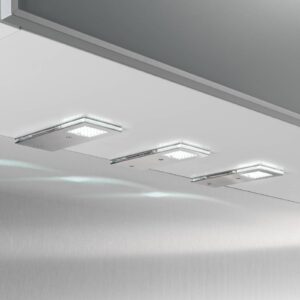 Praktické LED svítidlo do podhledů Flat I, 3 kusy