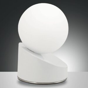 LED stolní lampa Gravity, bílá