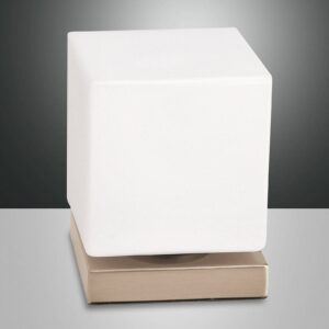 Dotykový stmívač – stolní LED lampa Brenta, zlatá