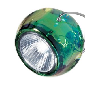 Fabbian Beluga Colour - závěsné světlo, zelené