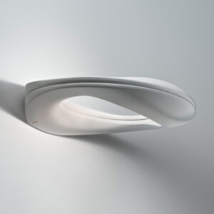 Fabbian Enck LED nástěnné světlo bílé