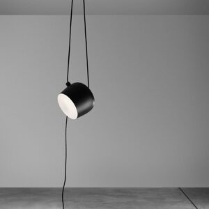 FLOS Aim - LED design závěsné světlo, černá