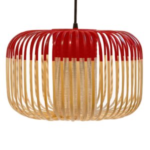 Forestier Bamboo Light S závěsné světlo 35cm rudá