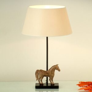 Ozdobná stolní lampa Solisti Cavallo