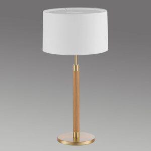 Dřevěná stolní lampa Lignum