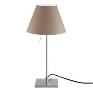 Luceplan Costanzina stolní lampa hliník, nugátová