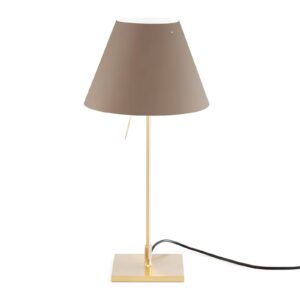 Luceplan Costanzina stolní lampa mosaz nugátová