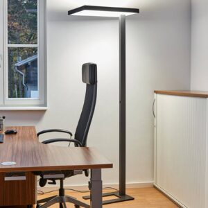 Kancelářská LED stojací lampa Lola, 4 000 K, DALI