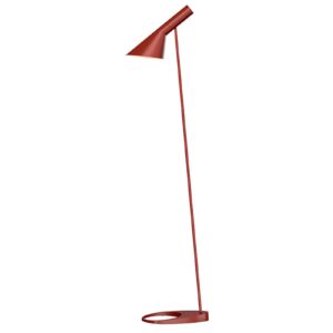 Louis Poulsen AJ - stojací lampa, rezavě červená