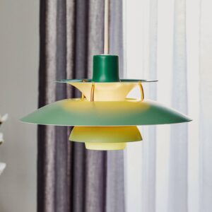 Louis Poulsen PH 5 Mini - závěsné světlo, zelené