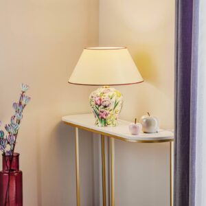 Menzel Living – stolní lampa s květinovou nohou