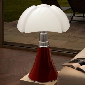 Martinelli Luce Pipistrello - stolní lampa červená