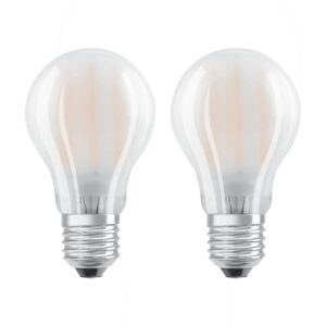 OSRAM LED lampa E27 7W teplá bílá v balení 2ks