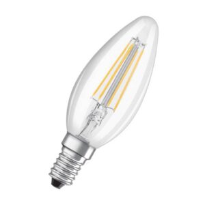 OSRAM LED žárovka-svíčka E14 4,8W 827 stmívatelná