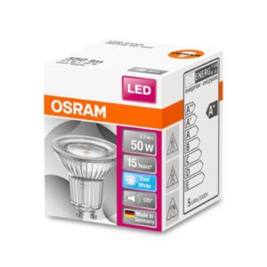 OSRAM LED reflektor GU10 4,3W univerzální 120°