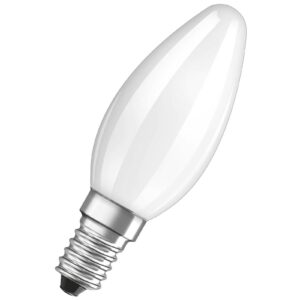 OSRAM LED žárovka-svíčka E14 4W 4 000 K matná