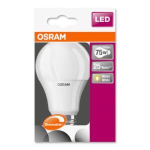 OSRAM LED žárovka E27 10,5W 827 Superstar stmívací