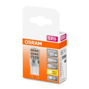 OSRAM LED žárovka kolíková G9 1,9W 2 700 K čirá