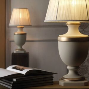 Stolní lampa Imperiale z keramiky, výška 66 cm