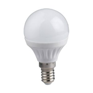 E14 4W LED žárovka ve tvaru kapky, teplá bílá