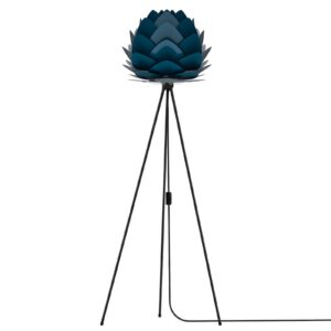 Stojací lampa UMAGE Aluvia mini, černá/modrá