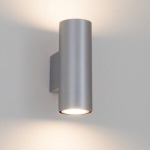 Stříbrné nástěnné LED světlo Kabir