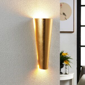 Designové nástěnné LED světlo Conan ve zlaté
