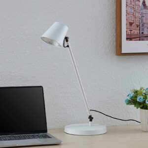 Lucande Kenala LED stolní lampa, bílá