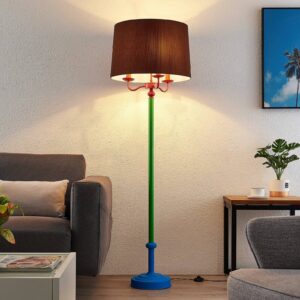 Lindby Christer stojací lampa, multicolour, 160 cm