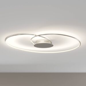 Lindby Joline LED stropní světlo, chrom, 90 cm