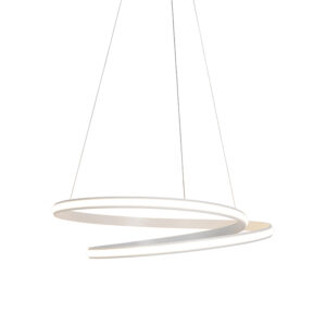 Moderní závěsné svítidlo bílé 74 cm včetně LED stmívatelné – Rowan