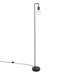 Moderní černá stojací lampa – Facil