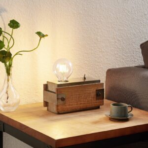 Lindby Nilaska stolní lampa 1žárovková s vypínačem