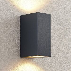 ELC Fijona LED nástěnné světlo, hranaté, 15 cm