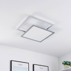 Lucande Senan LED stropní svítidlo, čtverec, CCT