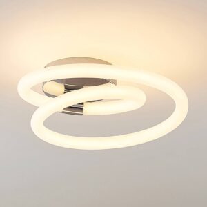 Lucande Lumka LED nástěnné svítidlo v chromu