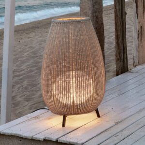 Bover Amphora 01 - terasové světlo, světlá béžová
