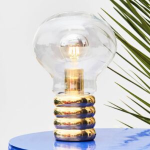 Ingo Maurer Bulb Brass LED stolní lampa