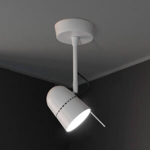 Luceplan Counterbalance LED nástěnný spot, bílá